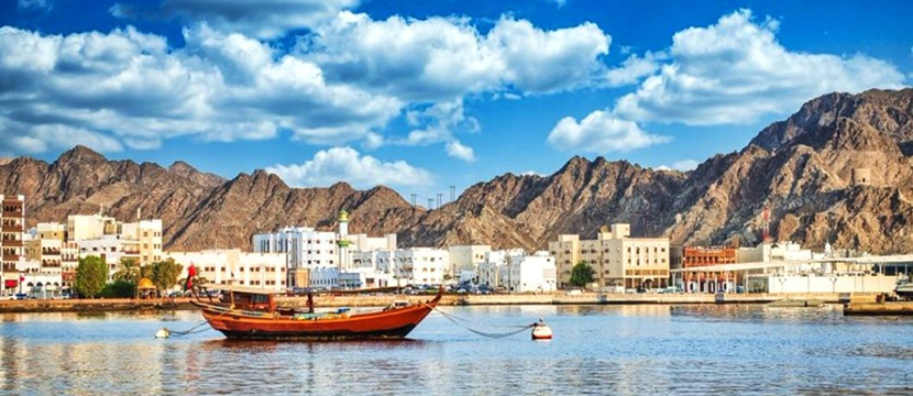 ساحل زیبایی در عمان